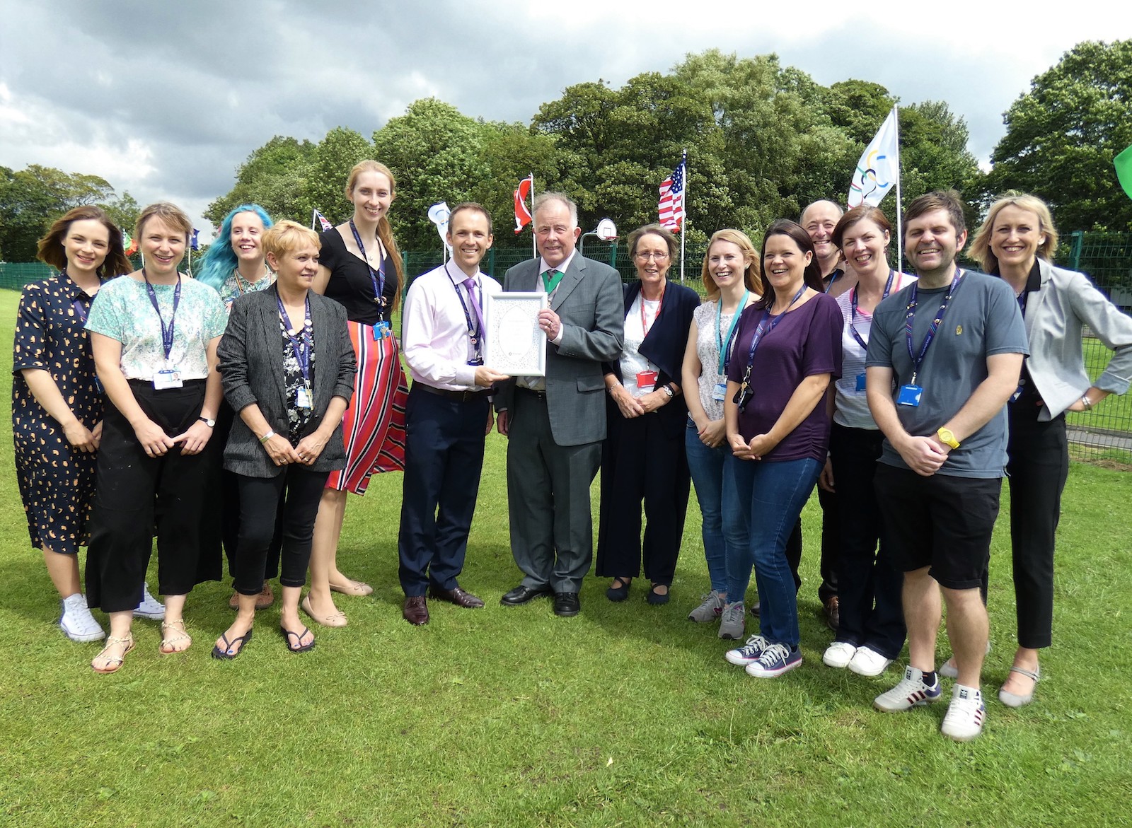 Marple Hall School Stockport - Artsmark Award Presentation