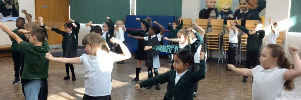 Pupils at Wistaston Academy perform Ramayana Ballet